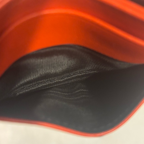 Versace Card Holder NWT authentic coral - Picture 9 of 10